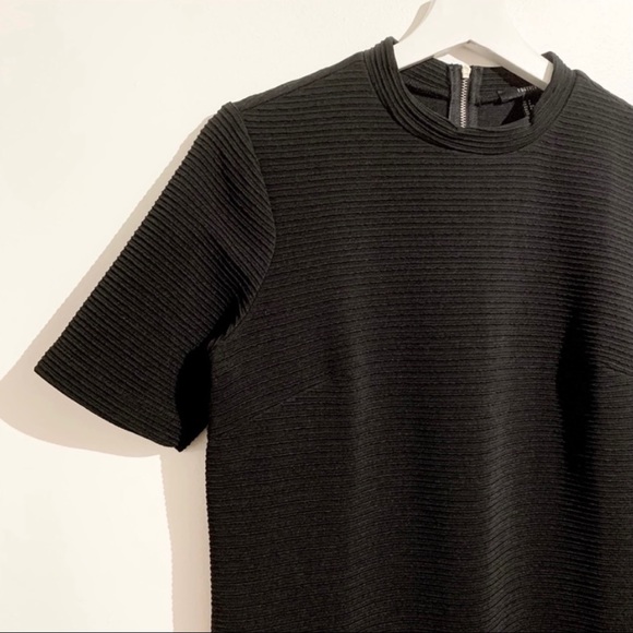 FOREVER 21 Textured Ribbed Little Black Dress NWT - Picture 6 of 10